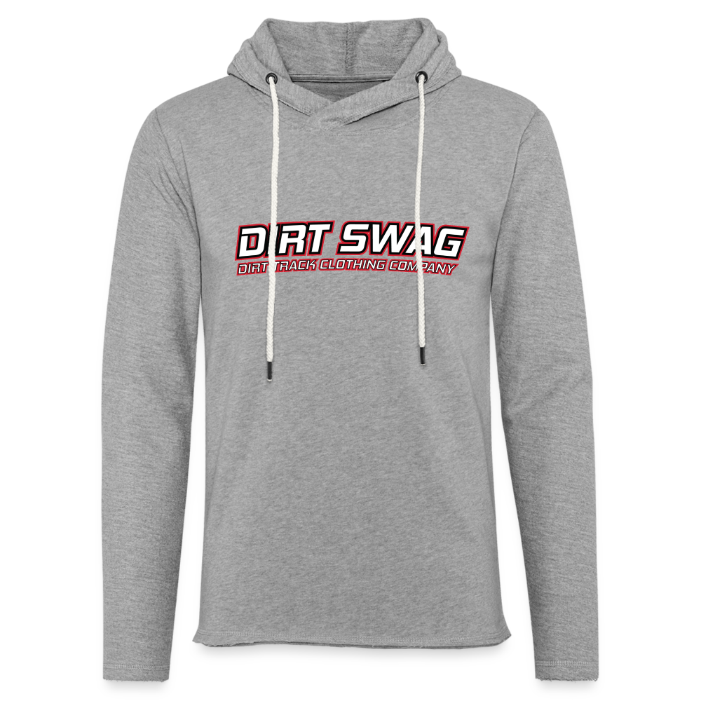 Unisex Lightweight Terry Hoodie - heather gray