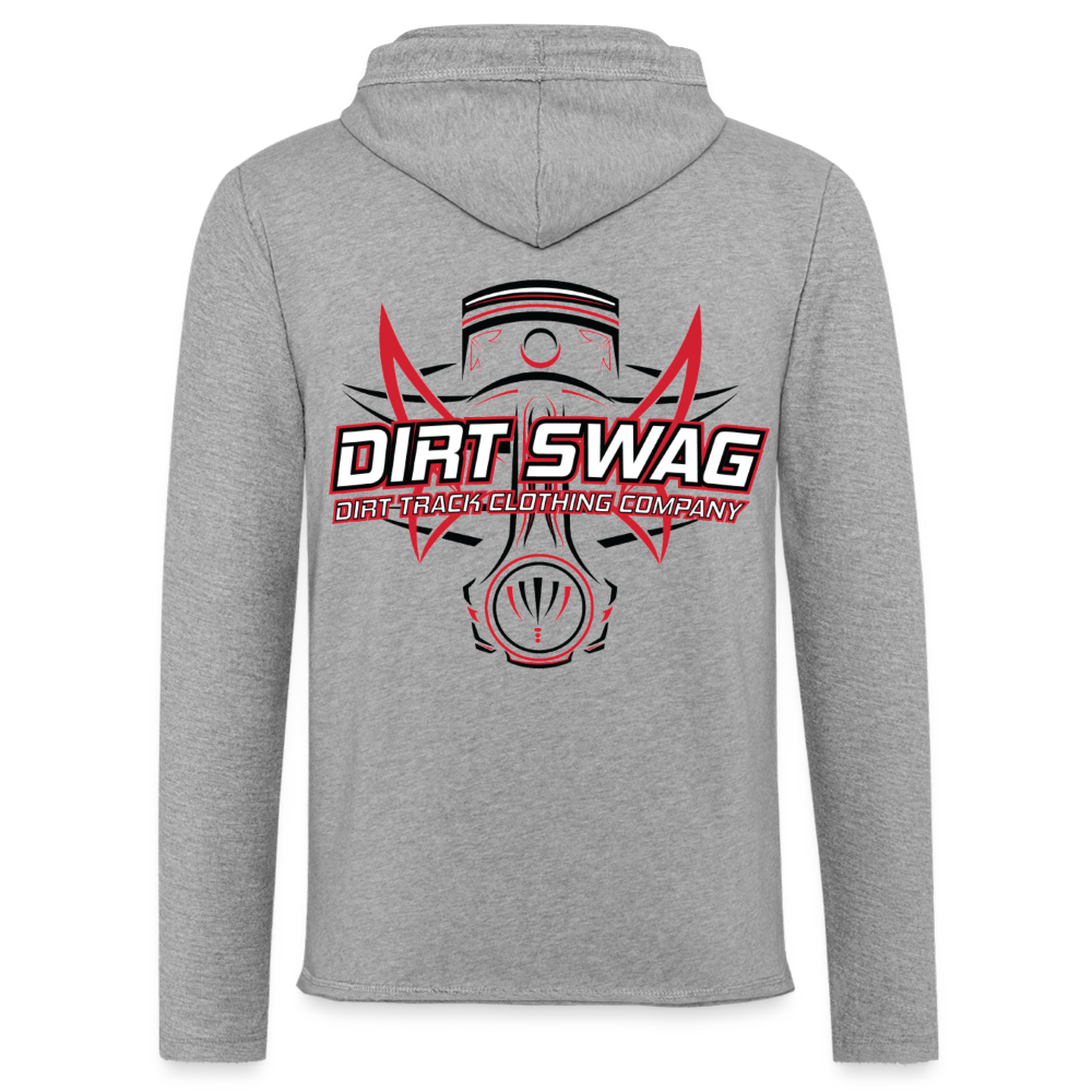 Unisex Lightweight Terry Hoodie - heather gray