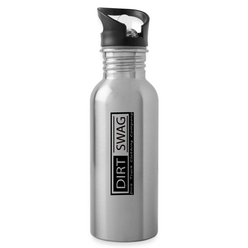 Dirt Swag 20oz Water Bottle - silver