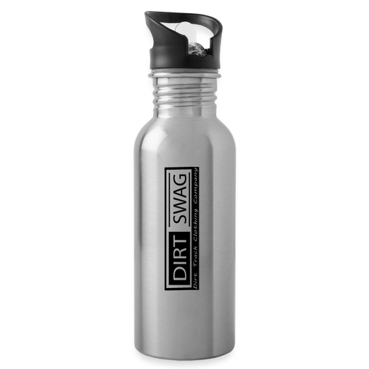 Dirt Swag 20oz Water Bottle - silver