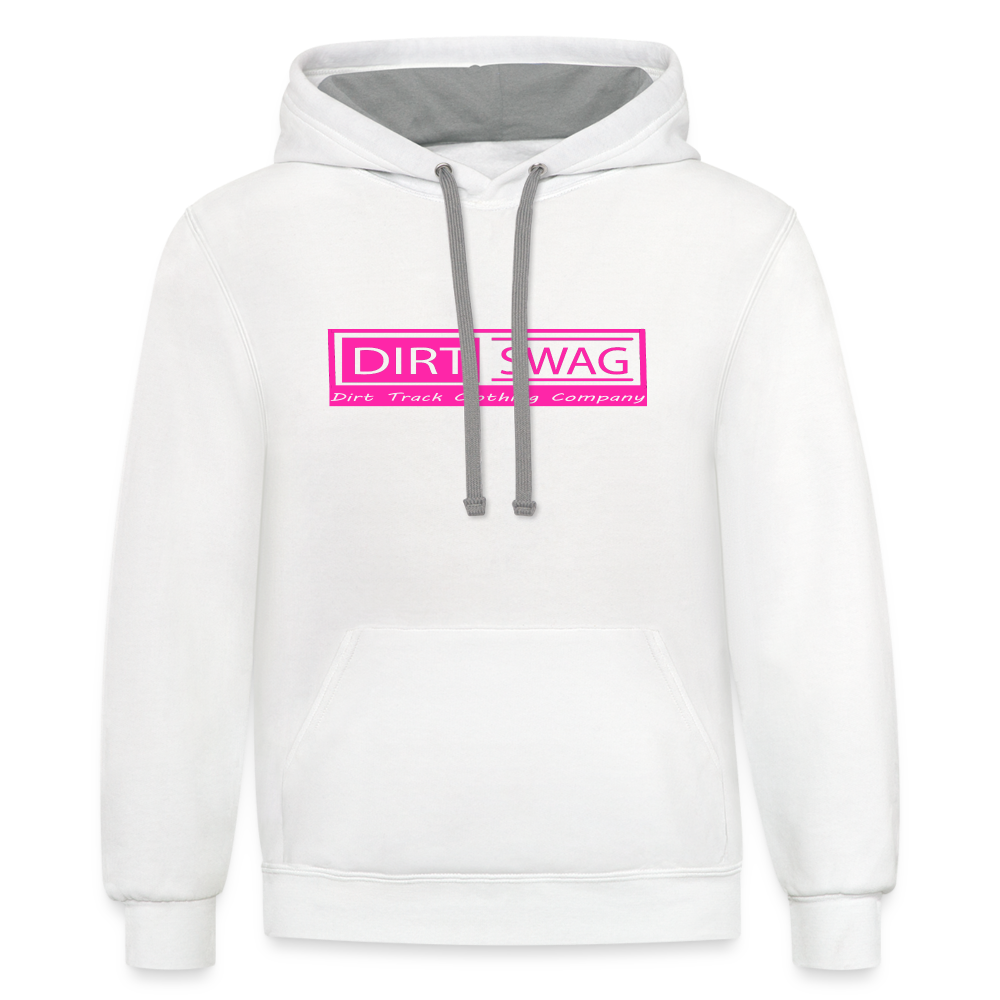 Dirt Swag Pink Contrast - white/gray