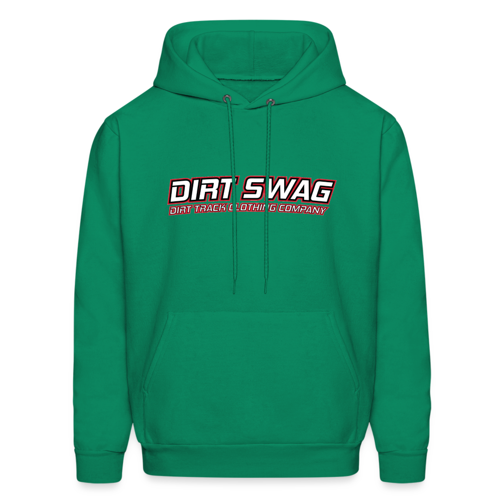 Dirt Swag White Logo Hoodie - kelly green