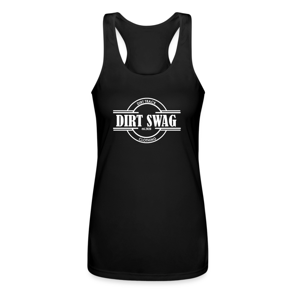 Women’s Performance Racerback Tank Top - black