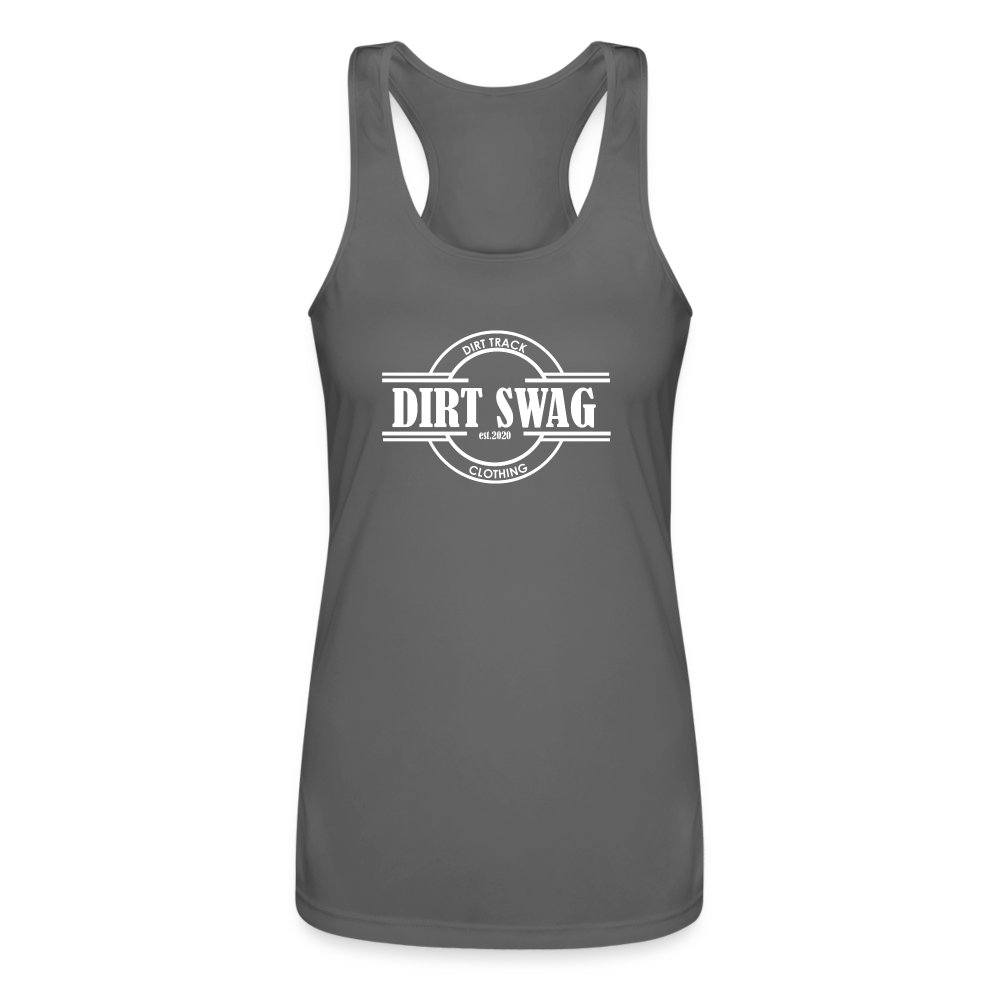 Women’s Performance Racerback Tank Top - charcoal