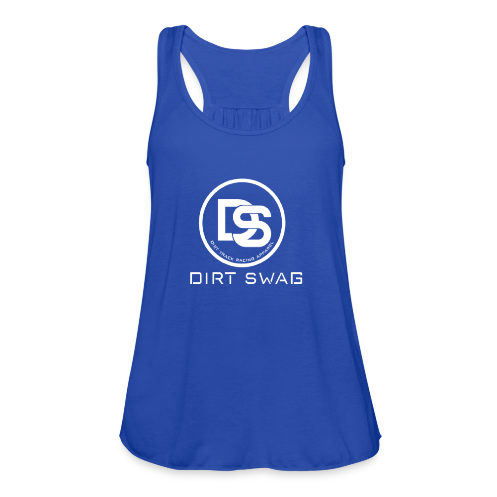 Women's Flowy Tank Top by Bella - royal blue