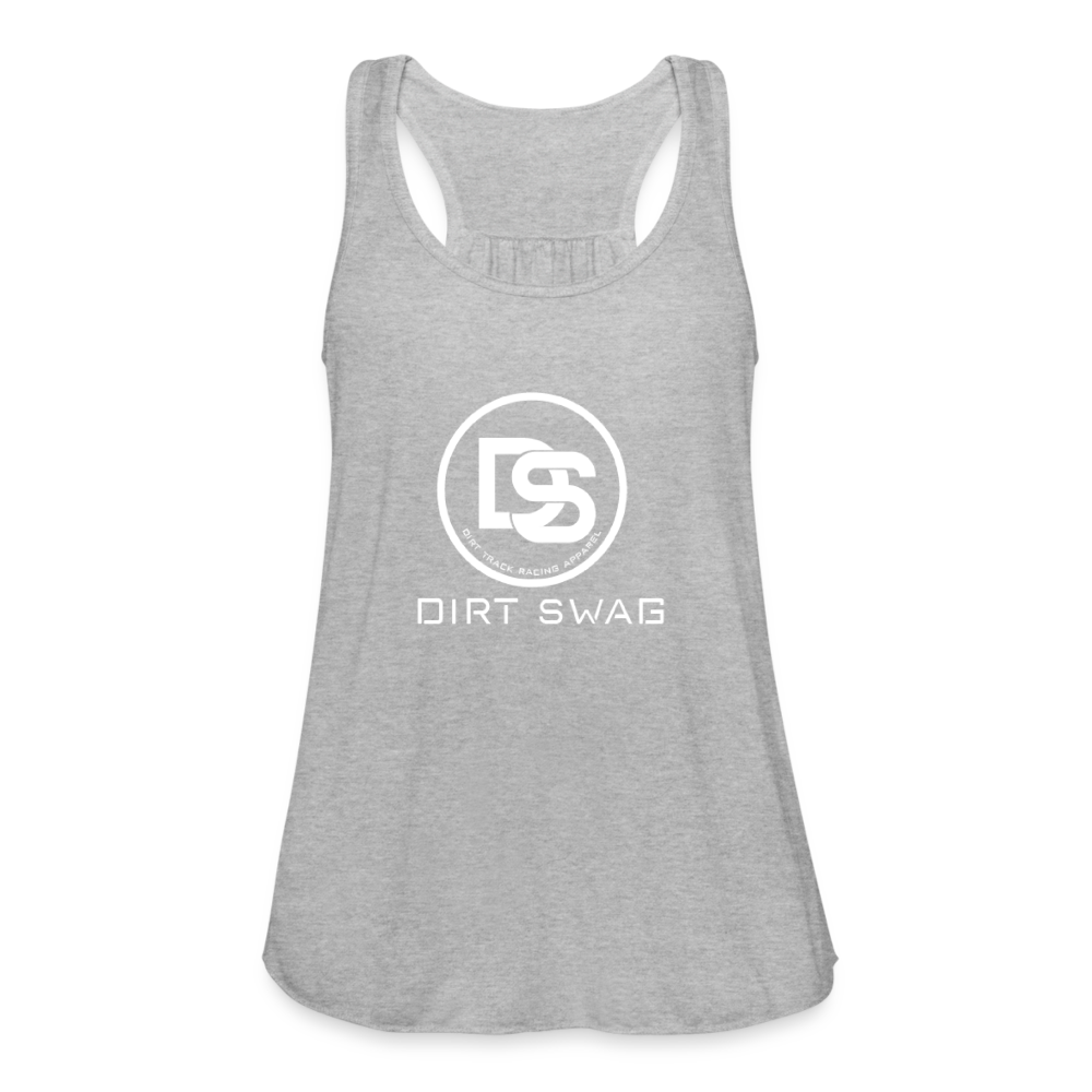 Women's Flowy Tank Top by Bella - heather gray