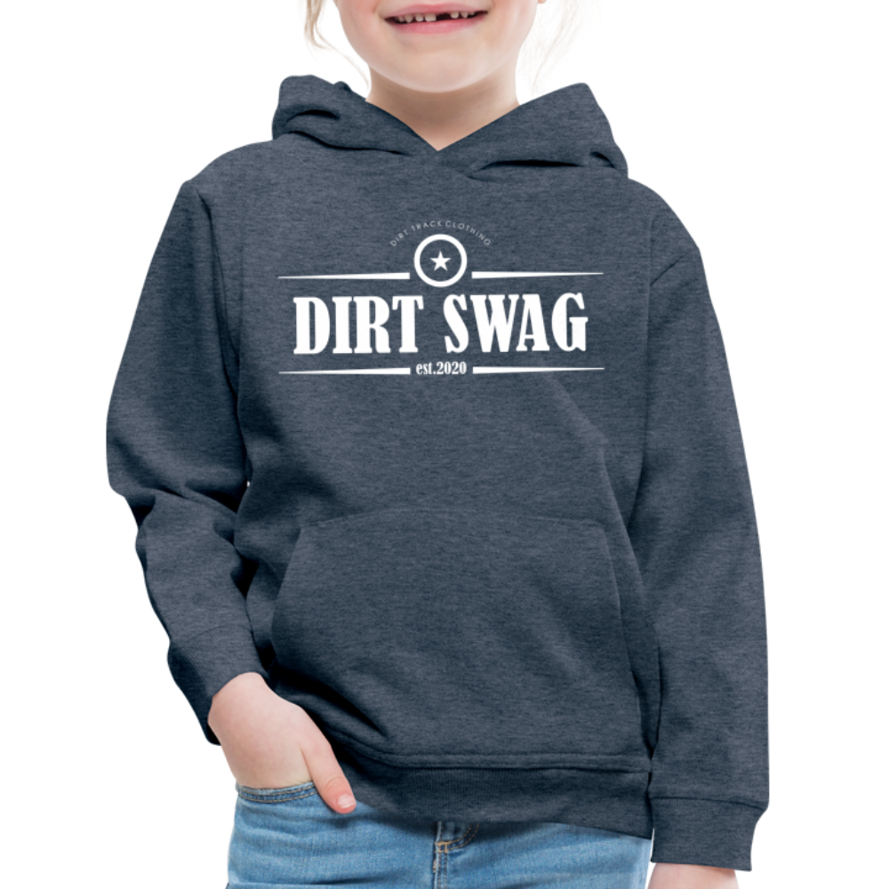 Kids‘ Premium Hoodie - heather denim