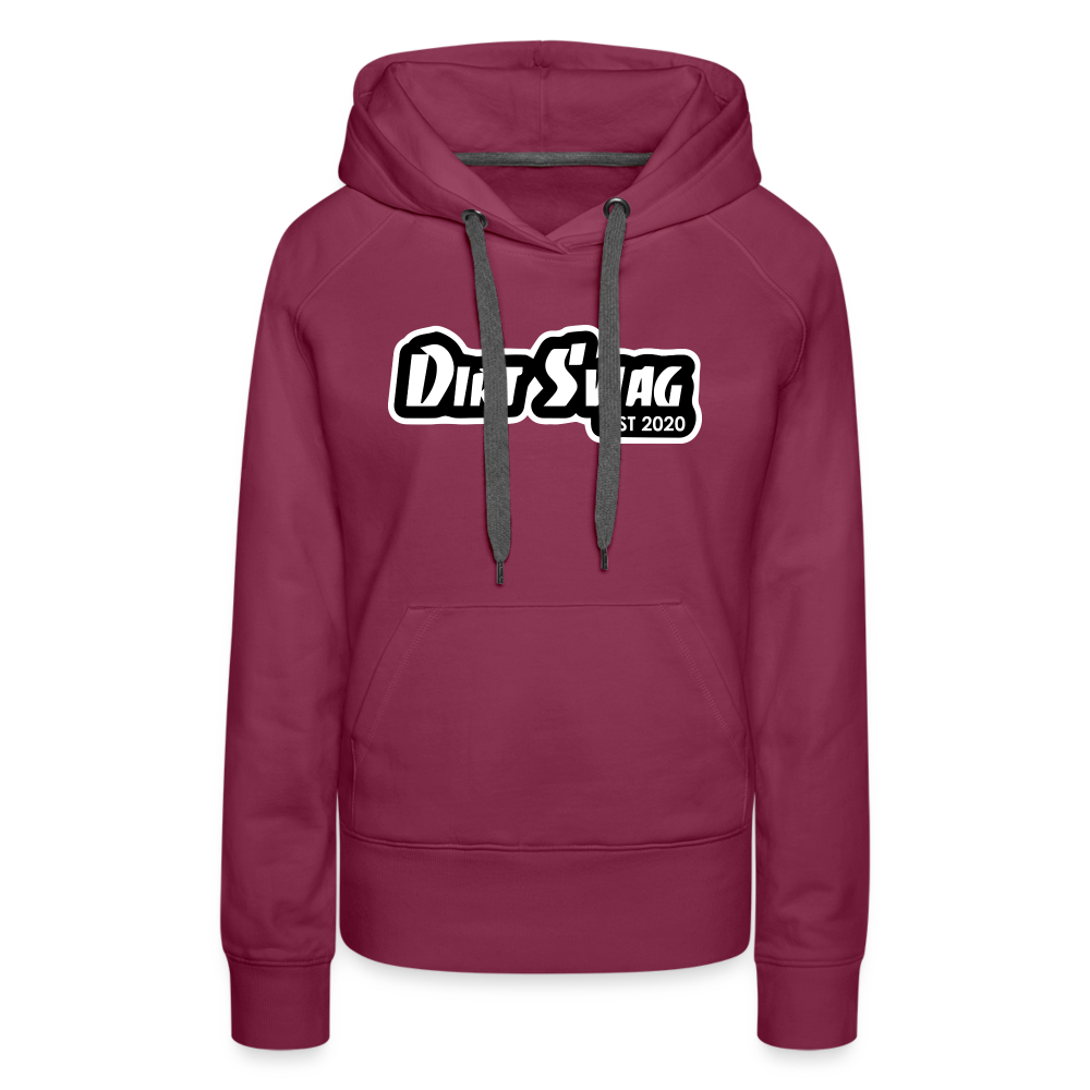 Women’s Premium Hoodie - burgundy