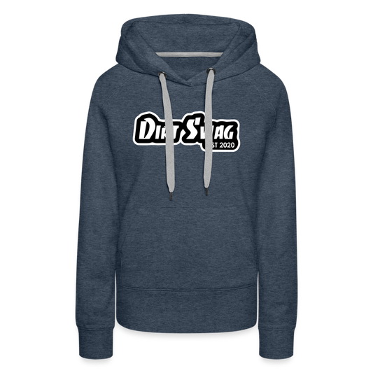 Women’s Premium Hoodie - heather denim