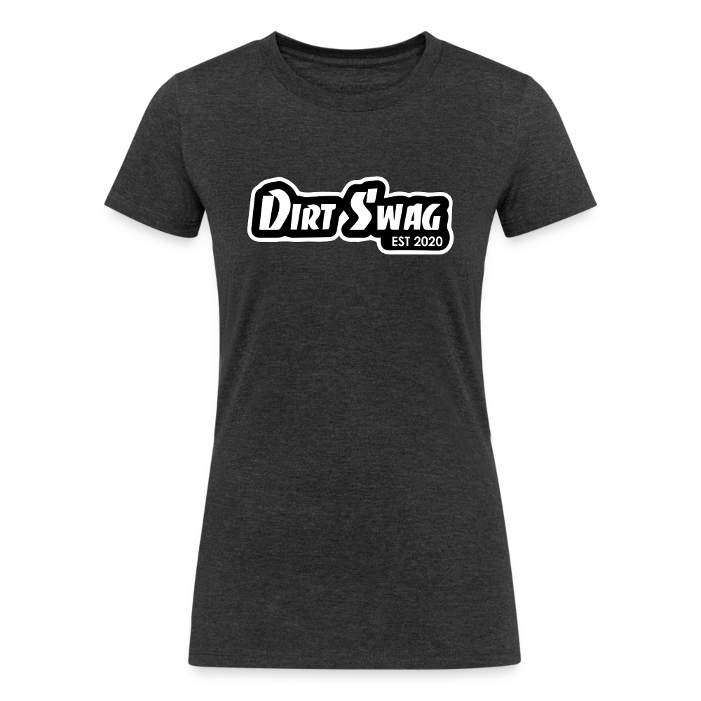 Women's Tri-Blend Organic T-Shirt - heather black