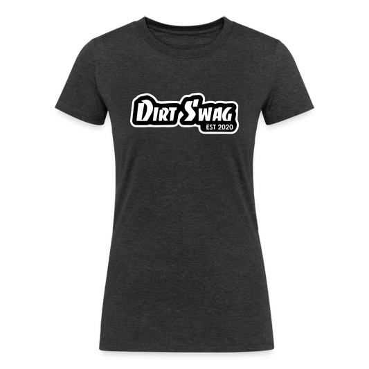 Women's Tri-Blend Organic T-Shirt - heather black